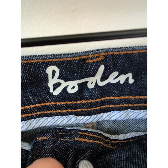 Boden Dark Wash Denim Skirt size 8 - Picture 2 of 4